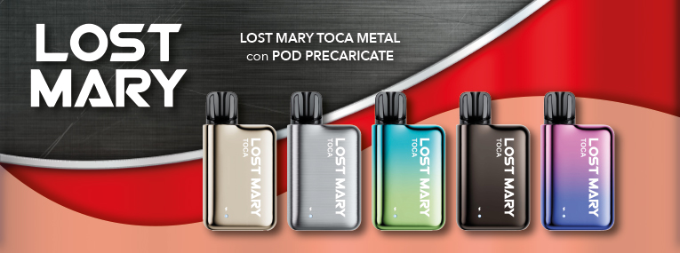 Lost Mary Toca Metal Starter Kit con Pod Precaricata